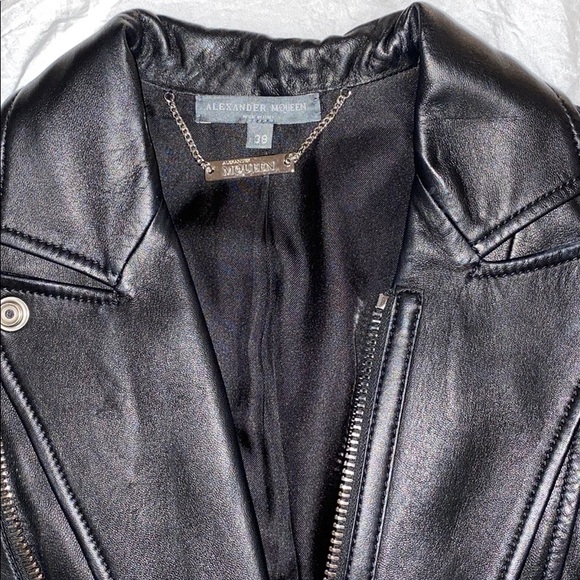 Alexander McQueen Women’s Leather Jacket - Picture 2 of 4